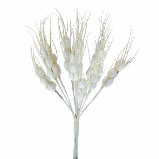 Spiga in carta lunghezza 5 cm bianca | CarinCasa