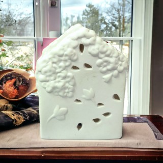 Casetta con fiori lampada led Ad emozioni 7,5x10 cm |…