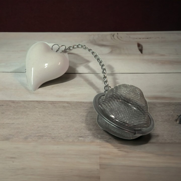 Infusore per tisane con cuore 4 cm Ad emozioni | CarinCasa