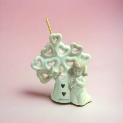 Profumatore led bimba in preghiera  13 cm harmony