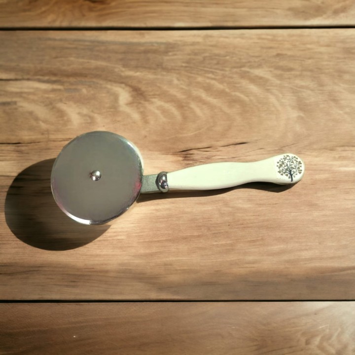 Disco tagliapizza manico con decoro albero della vita |…