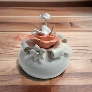 Profumatore fiore porcellana sant'etienne 10 cm | CarinCasa