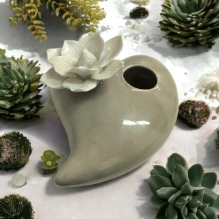 Profumatore cuore tortora sant'etienne 10x13x9 cm |…