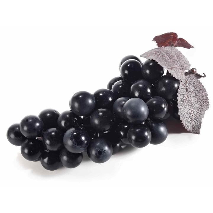 Grappolo di uva nera decorativa artificiale Misure: cm 18 H…