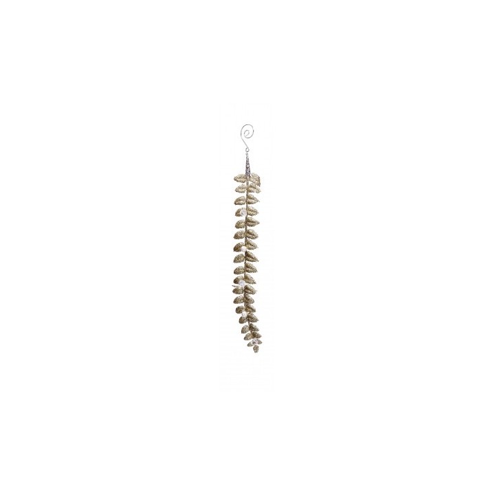 Ramoscello decorativo con perle da appendere