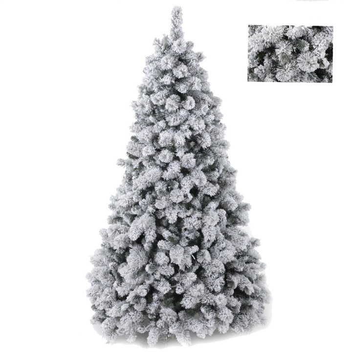 Albero di natale abete innevato 135 X H240 cm | CarinCasa