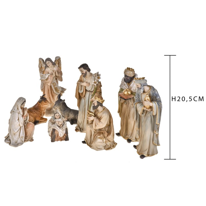 Natività 9 pz 20,5 cm | CarinCasa