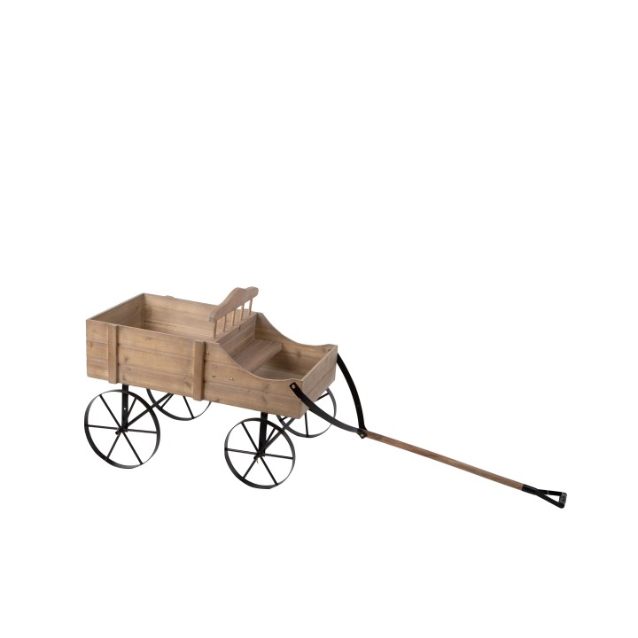 Carretto in legno 85 cm | CarinCasa