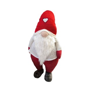 Decorazione natalizia in tessuto con 40 LED mod. folletto…