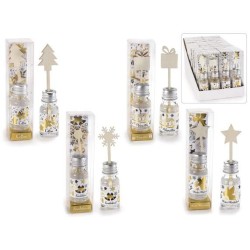 MINI PROFUMATORE AMBIENTE 10ML C/STICK NATALIZIO 2,5X6 CM