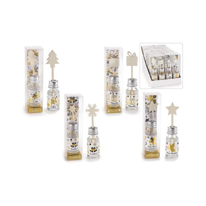 MINI PROFUMATORE AMBIENTE 10ML C/STICK NATALIZIO 2,5X6 CM |…