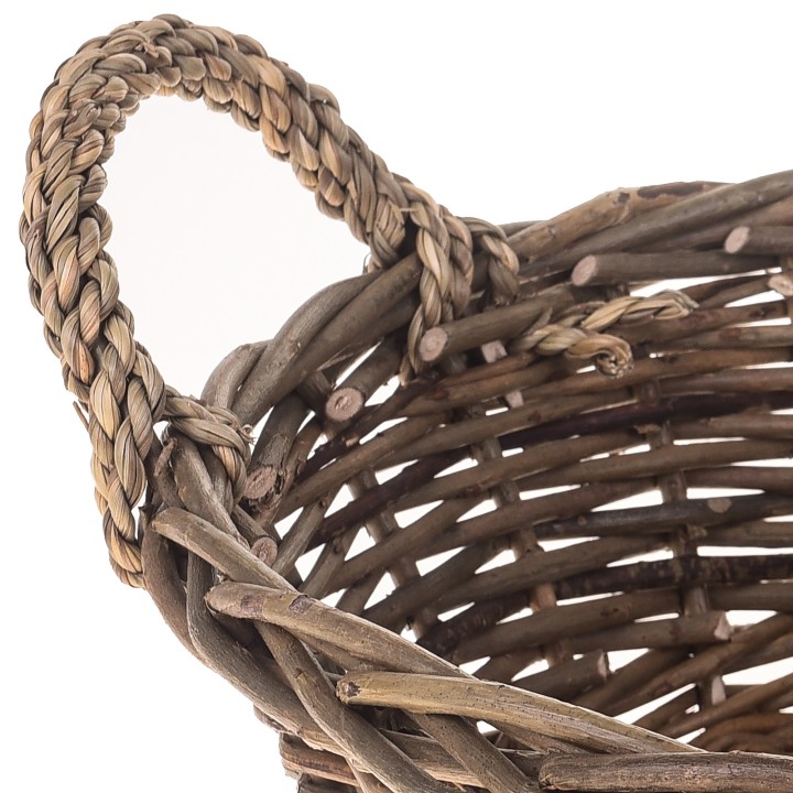 Cesto rotondo Willow d.35x13 cm Bianchi Dino | CarinCasa