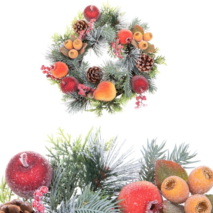 Corona sugar fruits 30 cm | CarinCasa