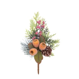 Ramo pino sugar fruits 30 cm | CarinCasa