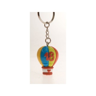 Mongolfiera color p/chiavi 18° (12/576) | CarinCasa