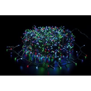 Catena luminosa con 1000 minilucciole LED multicolore