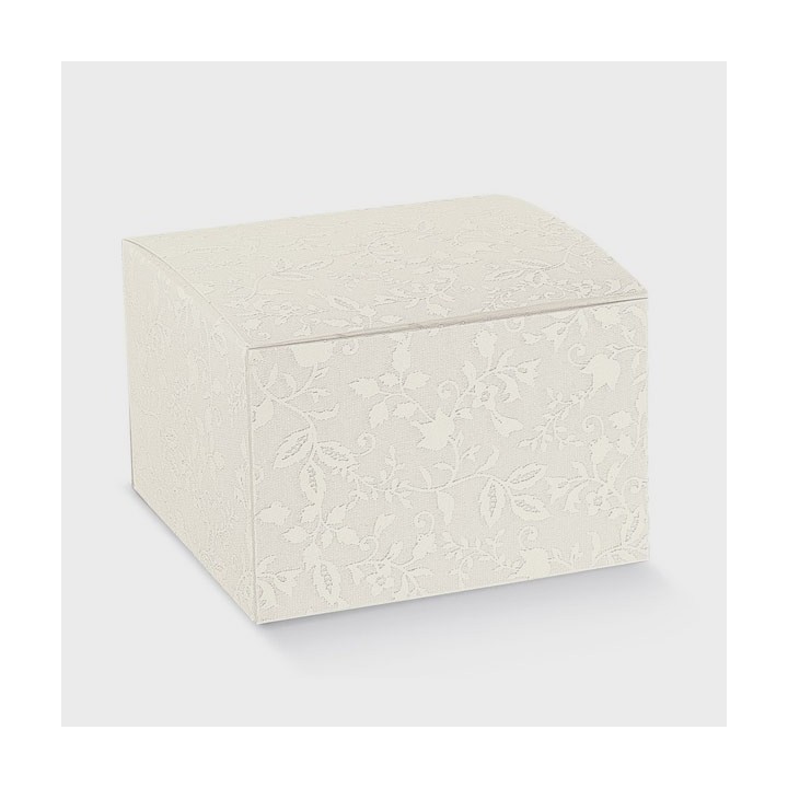 Scatola pieghevole harmony bianca 120X120X80 mm - 12x12x8…