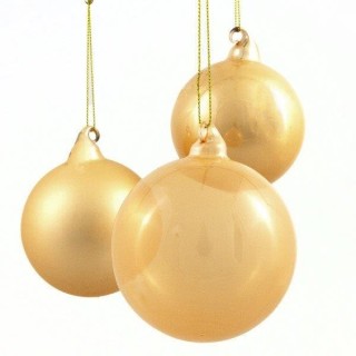 PALLA VETRO CM.8 ORO | CarinCasa