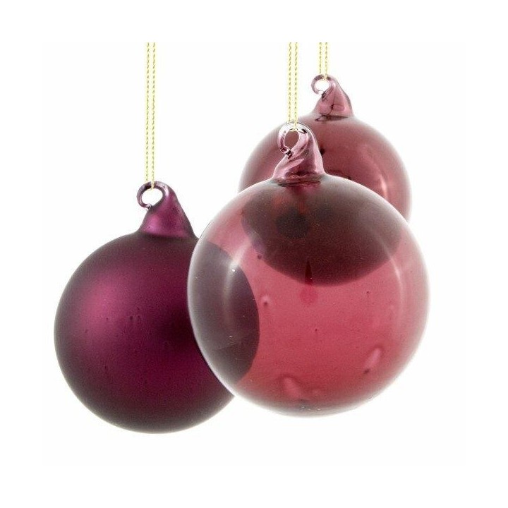 PALLA VETRO CM 8 WINE vinaccia | CarinCasa