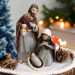 Gruppo natività 26 cm resina