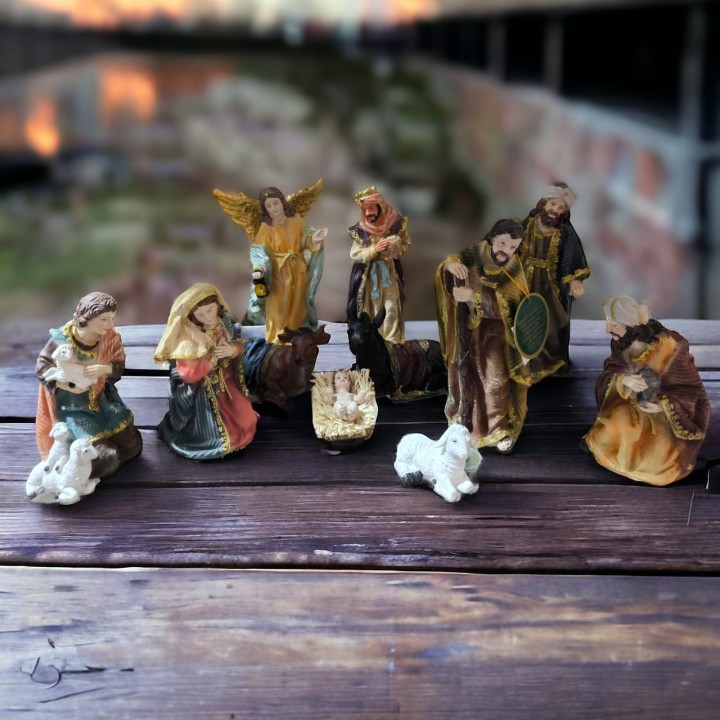 Set 11 Statuine presepe 15,4 cm | CarinCasa