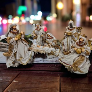 Presepe 4 pezzi Gabrielle Lorenzon 26 cm | CarinCasa