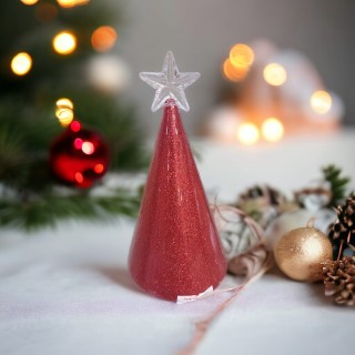 Albero conico medio h.15 cm christmas brera | CarinCasa