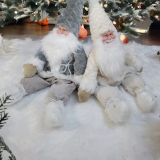 Babbo natale tessuto 63 cm misto nei colori | CarinCasa