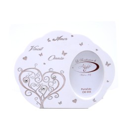 Serie francy portafoto 16 cm ( foto 8x6 cm ) le bomboniere di angie albero della vita