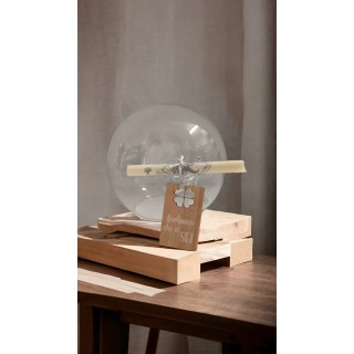 Sfera Da appendere trasparente 12 cm | CarinCasa