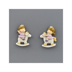 Magnete principessa su cavalluccio 2ass 5x1x6(1/24/576)