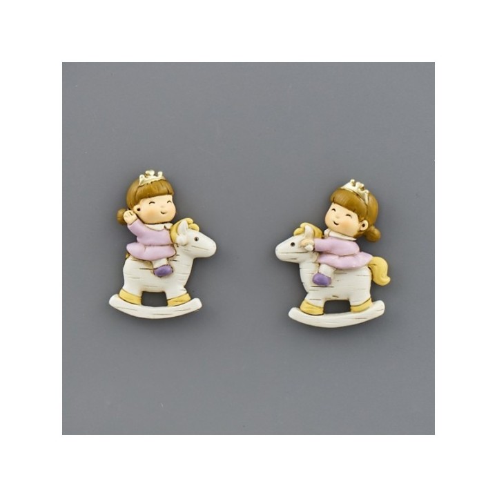 Magnete principessa su cavalluccio 2ass 5x1x6(1/24/576) |…