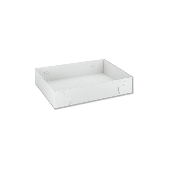 Vassoio bianco eco scotton 50x50x9,5 cm - 500X500X95 mm |…