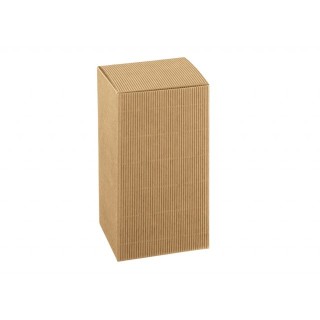 Scatola cartone onda avana 140x140x300 mm - 14x14x30 cm |…