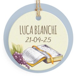 Tag con immagine libro sacro