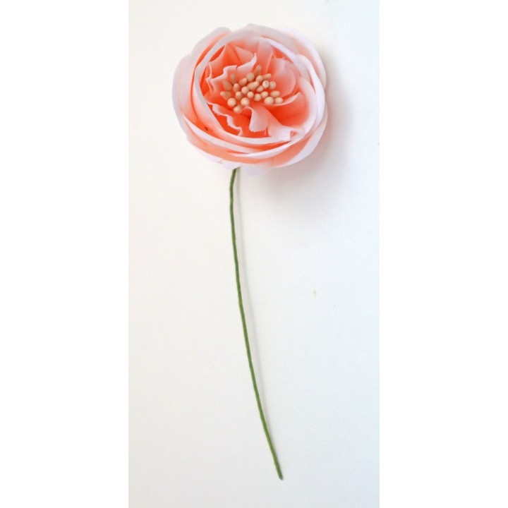 Fiore ranuncolo peach rosa 3,5 cm | CarinCasa