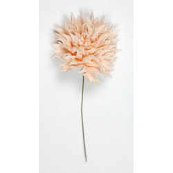 Fiore ravello rosa cipria 6 cm diametro