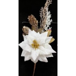 Pick stella diametro 12 cm altezza cm 26 col.Bianco