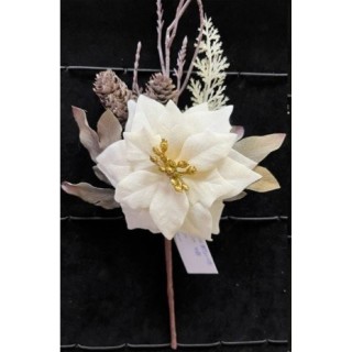 Pick stella diametro 12 cm altezza cm 26 crema | CarinCasa