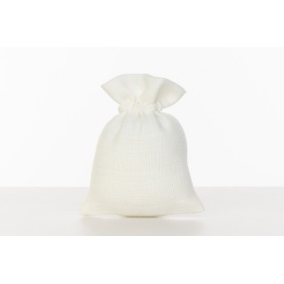 Sacchetto gros bianco 9x12 cm | CarinCasa
