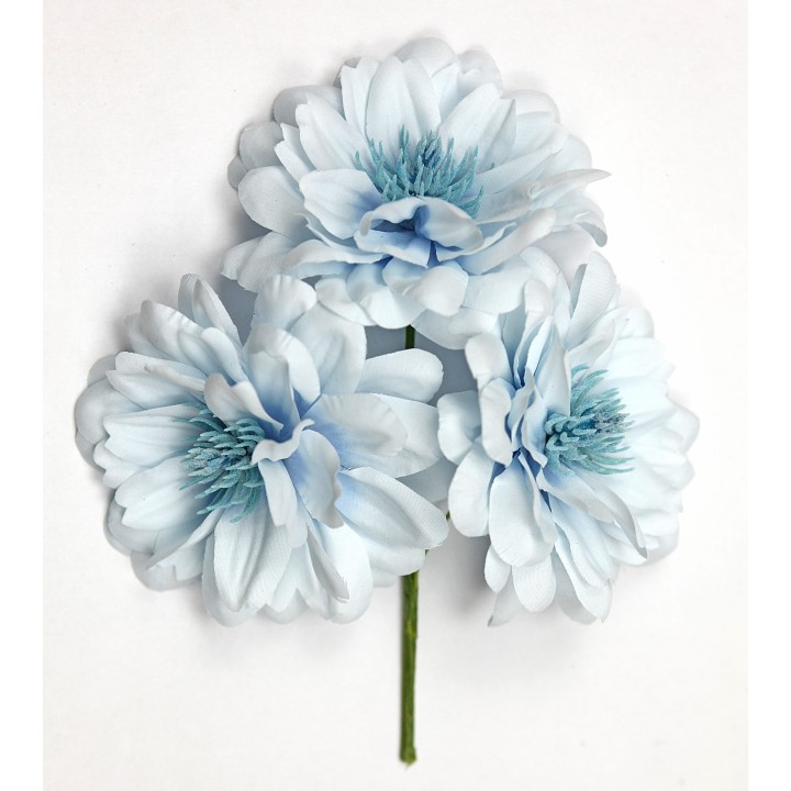 Fiore positano 8 cm azzurro | CarinCasa
