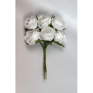 Mini rosa con semi bianca | CarinCasa