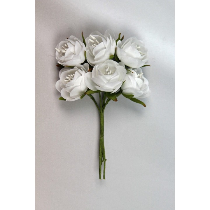 Mini rosa con semi bianca | CarinCasa