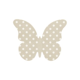 Chiudi pacco scotton atelier tortora a pois 7,5x6 cm…