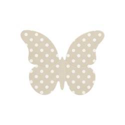 Chiudi pacco scotton atelier tortora a pois 7,5x6 cm - 75x1x60 mm