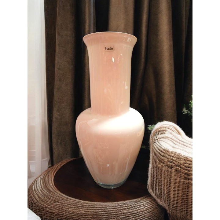 Vaso Megan rosa cipria 35 cm | CarinCasa