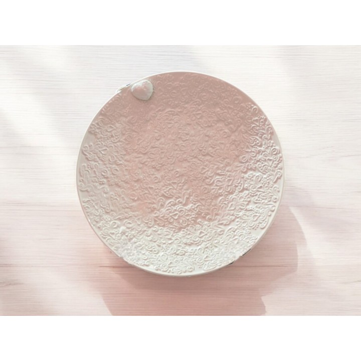 Piattino merletto 20,5 cm Mandorle by paben | CarinCasa