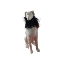 Cane Levriero bianco mascagni home 21,5 cm
