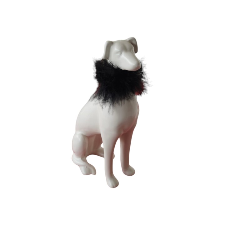 Cane Levriero bianco mascagni home 21,5 cm