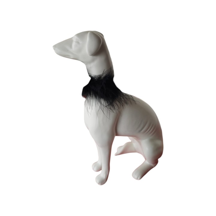 Cane Levriero bianco mascagni home 30,5 cm